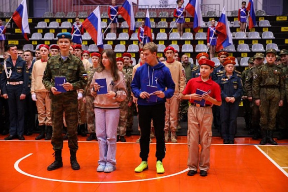 Более тысячи школьников и студентов стали участниками слета Юных патриотов в Иванове